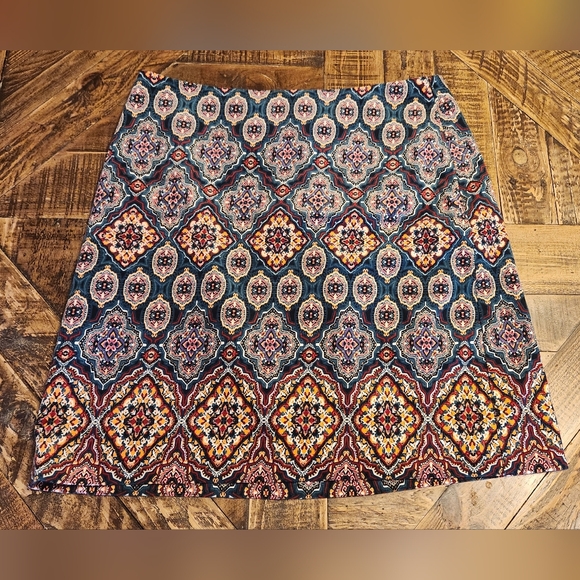 Loft Brushed Corduroy Shift Skirt Size 6 - Picture 3 of 13